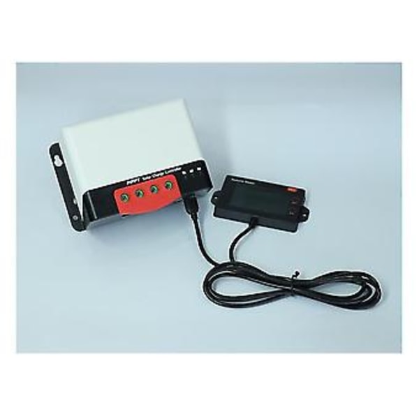 -6 Fjärrmätare LCD-display för SRNE-serien MPPT Solcellsladdningsregulator Realtidsövervakning av data och driftstatus