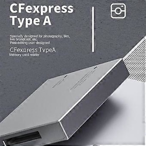 CFexpress Type A Kortleser USB3.1 Gen2 Høy Hastighet 10Gbps Type A CFexpress Kortleser Adapter med Datakabel