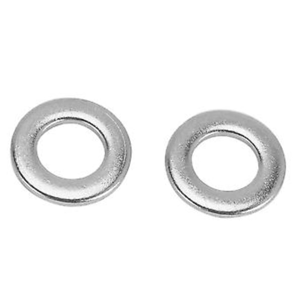 M5x10mm Rostfri Rund Platt Bricka För Bult Skruv 100st