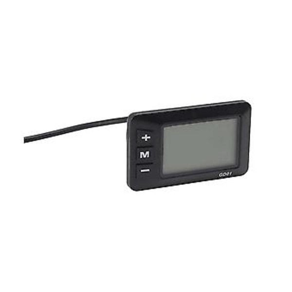 36V 48V Sähköpyörän Gd01 LCD-näyttöpaneeli Orry-liittimellä, E-pyörän näyttömittarin lisävaruste