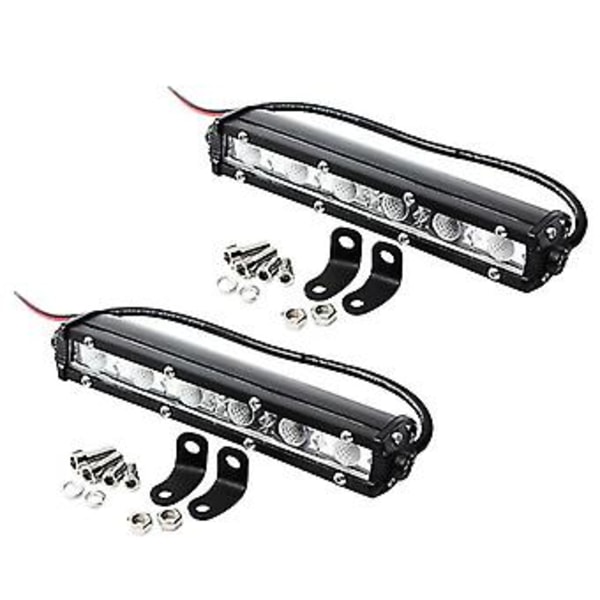 2 X 36w 7 tommer Led Bar Kørelys Tågelys Off Suv Lastbil 6000k