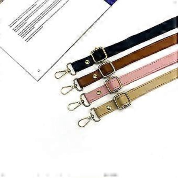 Handväskor Väskor Läder Axelrem Justerbar för Crossbody 1.8cm Bred Axelväska Rem Ersättningstillbehör-C