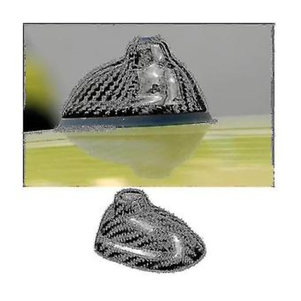 Torr Kolfiber För R55 R56 Tillbehör Bil Takfena Antenn Signal Antenner Kåpa Trim