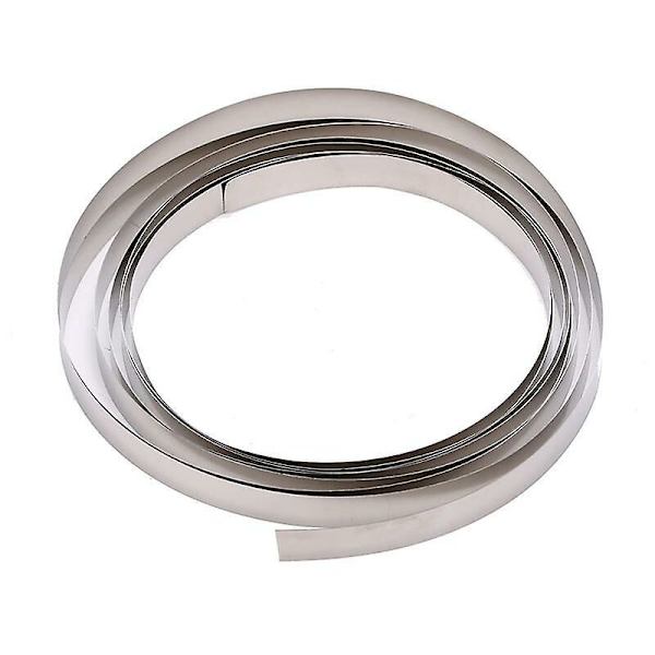 Punktsvetsmaskin 8mm x 0,1/0,12/0,15mm 2m ren nickelremsa tejp för li 18650 batteripunktsvetsning kompatibel 0,15x8mm