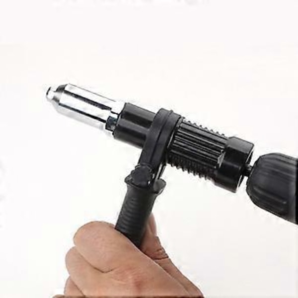 Elektrisk Nitmutterpistol Adapter Insatsmutter Drag Nitverktyg 2.4mm-4.8mm Borrverktyg