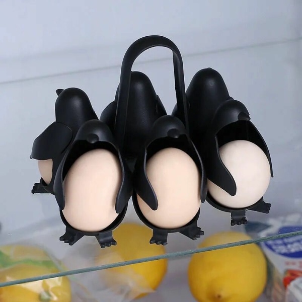 Eggestativ  Eggkopp  Eggkopp  Morsom eggkopp  Svart eggkopp  Egg oppbevaringsboks  Plastegg holder  Egg innlegg  Eggholder（6 egg）