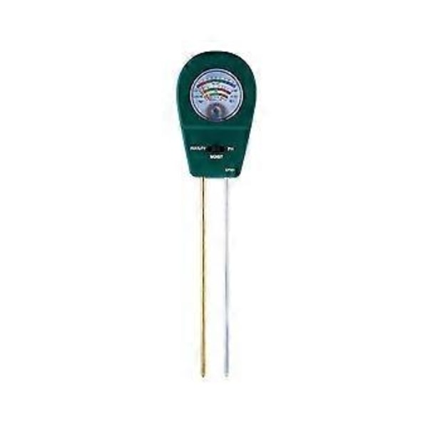 3-i-1 Blomster Fugtigheds- og Fertilitetsmåler Jordtester PH-meter Landbrugsdetektor Plantepleje