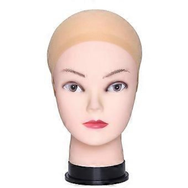 Nylon Perukmössa Ultratunn Elastisk Naturlig Transparent HD Perukmössa Lämplig för Front Lace Peruk Sommarbekväm, 40 st