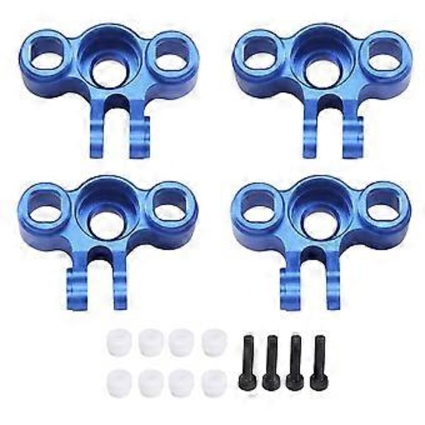4 stk. Metall Fremre og Bakre Akselbærer Knoke Arm 7034 for 1/16 Slash E- Summit RC Bil Oppgraderingsdeler, 1