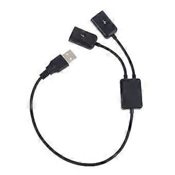Usb 2.0 Otg Hub Usb 1 till 2 Splitter Dock Usb Adapter För Matebook Dator
