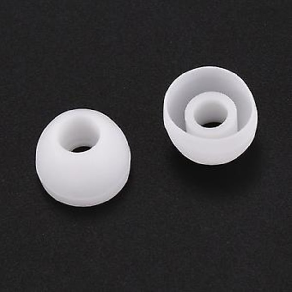 50 stk. Hvide Øreprop Hovedtelefoner In Ear Buds Tip Cover Udskiftning