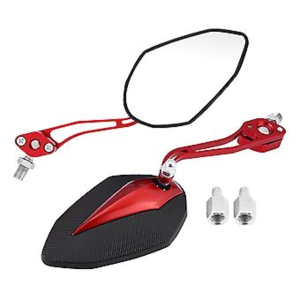 Motorcykel Backspegel, Par 8mm 10mm Universal Backspegel Scooter Backspegel Kvalitet Du Kan Lita På