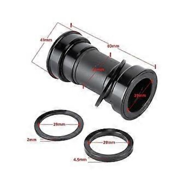 Polkupyörän Press-in keskiöakseli -am Bb86dub keskiöakseli 29mm maasto- ja maantiepyörään