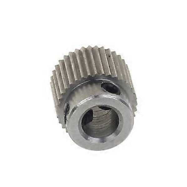 MK7 MK8 Extruder Drivhjul i Rostfritt Stål 36 Tänder Extruderhjul Remhjul för 3D-skrivare (5mm/0.2'' Hål)