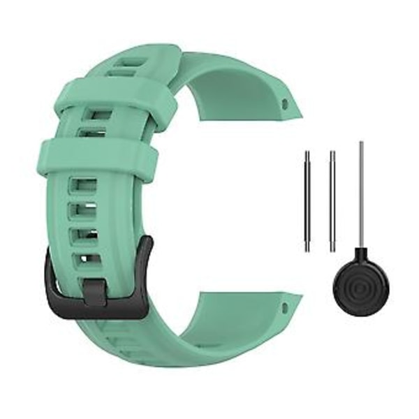 Erstatningsremmer Kompatible for Garmin Instinct 2s Sports GPS Smartklokke Silikonremmer med Verktøy
