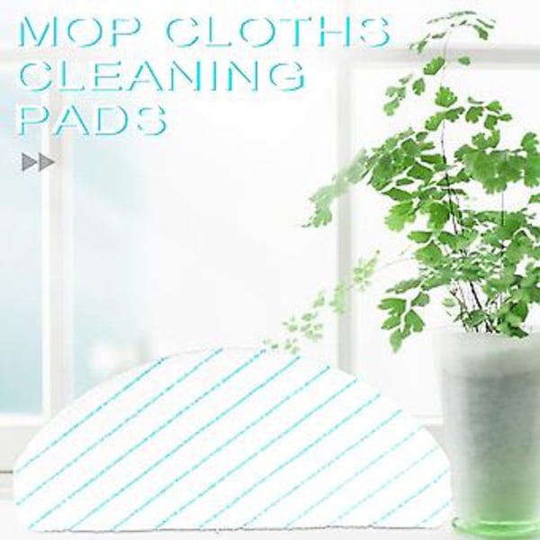 50 stk. moppekluter kompatible med Ecovacs Deebot Ozmo