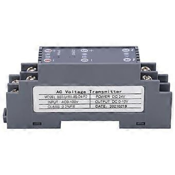 Jännitemuunnin AC-signaalin erotinlähetinanturi 1in1out AC0100V - DC010V