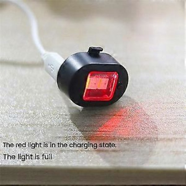 1 st Universal Stroboskop Varningslampa USB Uppladdningsbar LED Nödljus Drönare Natt Stroboskoplampa Motorcykel