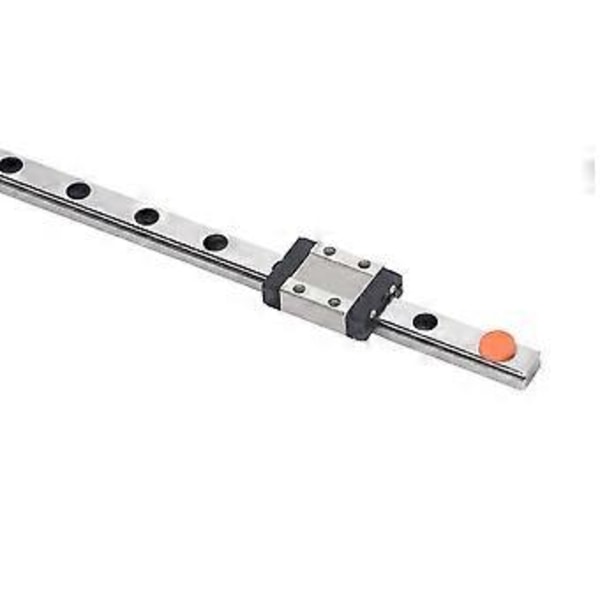 500mm MGN9 Linjär Guide Skena Hög Precision Lagerstål Anti-Slip Linjär Guide med MGN9C Block för 3D-Skrivare