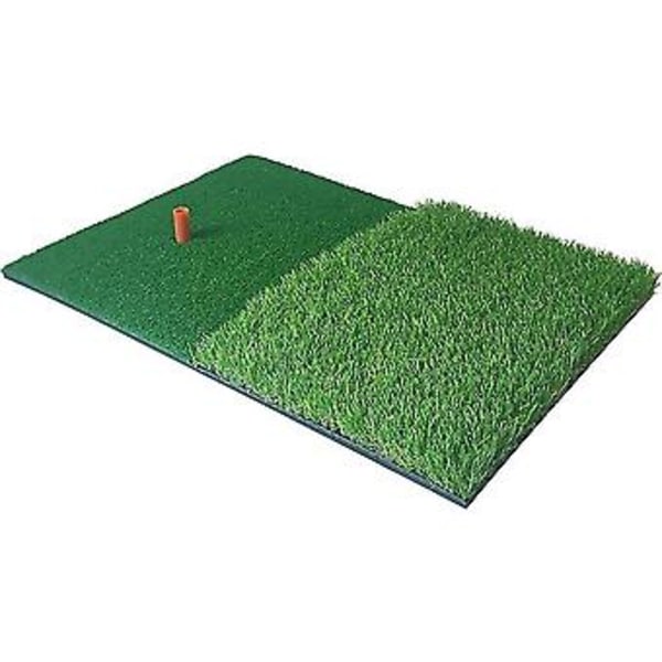 Golf Övningsmat Konstgräs Nylon Gräs Gummi Tee Trädgård Utomhus Golf Slagmat Hållbar
