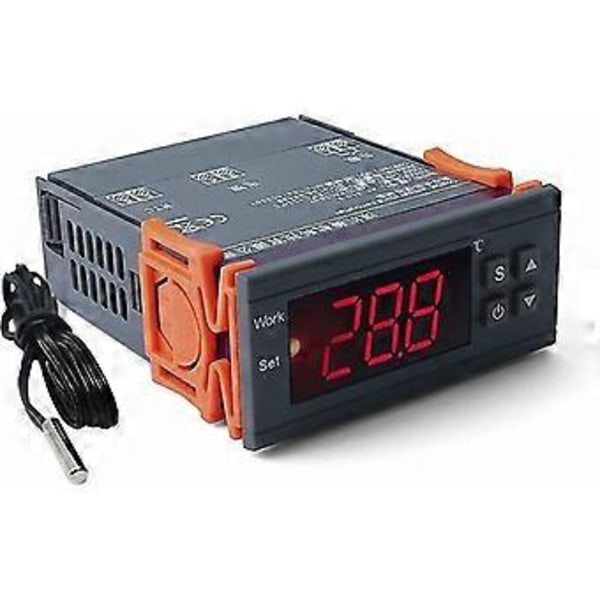Termoregulator Termoelement Temperaturkontroller Digital Temperaturkontroller Med Sensor För Kylskåp Frys Temperaturkontrollerade System