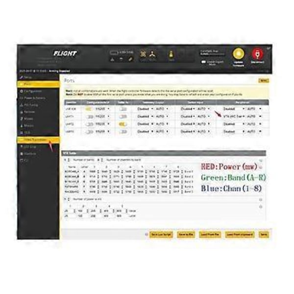För VTX30-800 VTX 5.8G 800MW 40CH FPV VTX Sändare 2-6S för FPV Drönare