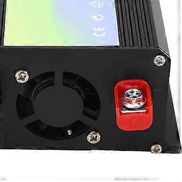 Power Inverter 300W 1 Universal Stikdåse 2 USB Port Smart Køling Modificeret Sinus Bølge Bil Power Inverter DC12V Til AC220V