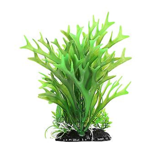 Akvarium Kunstig Simulering Vannplanter for Krypeboks Fisketank Dekor Landskap