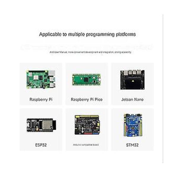 Lcd1602 I2c Lcd Skærm Aip31068 32-tegns Lcd Skærm Kompatibel Med 3.3v/5v Til Rasp/pi P