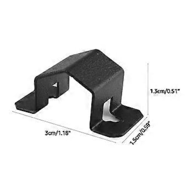3 Stycken Klämmor 3D-skrivarhållare för Prusa i3 MK3S plus Reservdelar Reparationskit Reparationsdelar