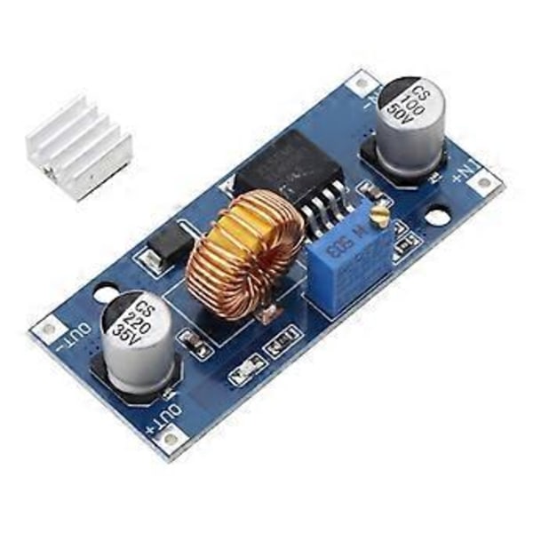 Nedtrappningsmodul 24V 12V 9V 5VDC till för DC 4V-38V till 1.25V-36V 5A