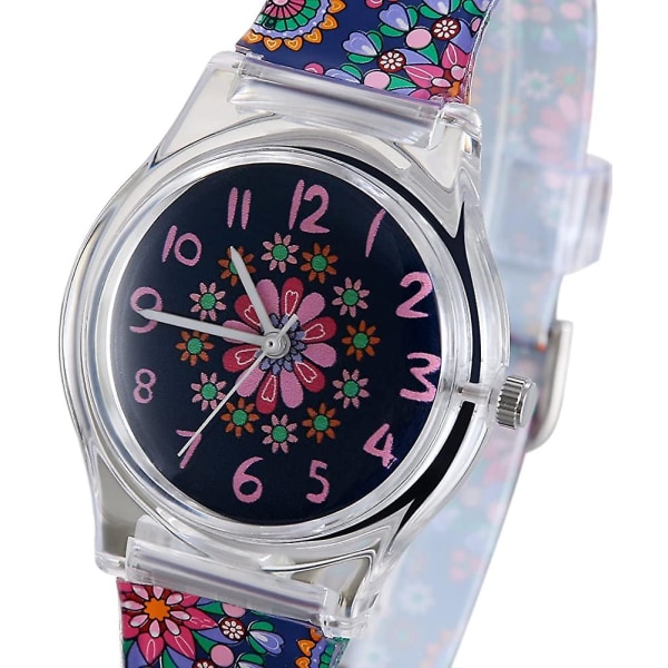 Barnklocka Kvarts Armbandsur - Analog Display-digital Urtavla Klocka För Pojke Flicka