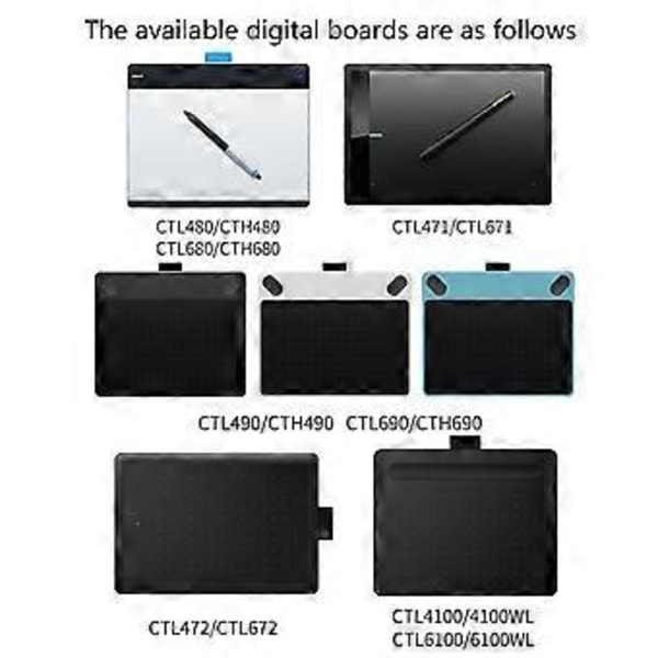 USB Strømkabel til Wacom Digital Tegnetablet Ladekabel til CTL471 CTH680 CTL472 CTL4100 CTL6100 CTL490 CTL480