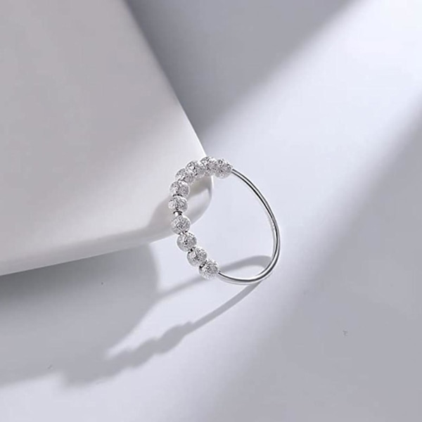 Angst Spinner Ringe Angst Fidget Ringe Justerbare Roterbare Perler Ringe