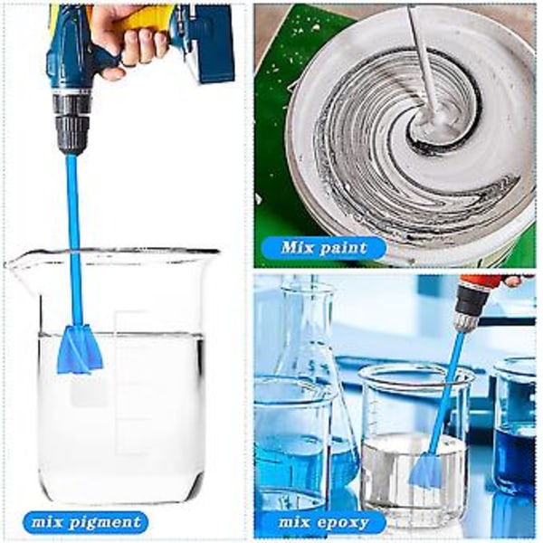 12 Stk. Epoxy Mixer Tilbehør Til Helix Mixer Genanvendelige Mixer Rørepinde Hos
