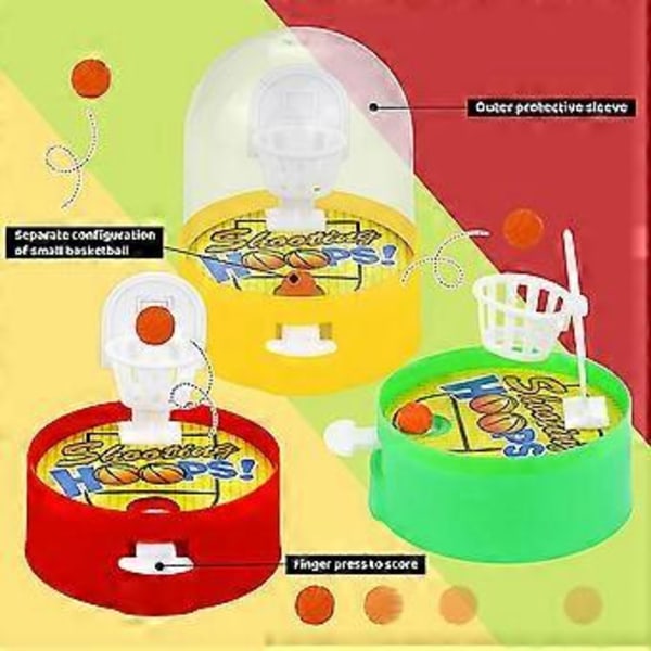 28 stk. Mini Basketball Spil Finger Basketball Skydespil Til Børn Bordplade Basketball Fidget Spil Fødselsdagsfest Gaver