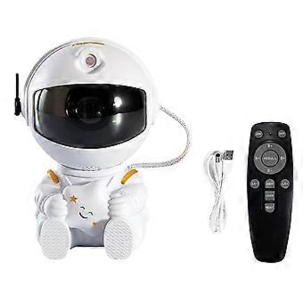 Astronaut Projektor LED Natlampe Stjerne Projektor Lampe Dekoration Soveværelse Værelse Dekorativ til Børn Gaver A