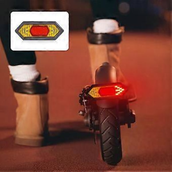 Blinkers för Mi Electric Scooter M365/ Pro/1s /lite /essential Scooter Reflex Bakljus