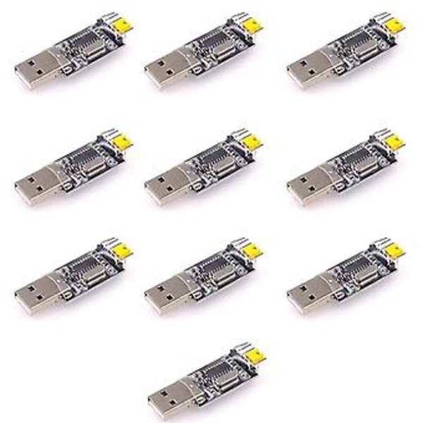 10kpl Ch340g Usb - Rs232 Ttl -muunninsovitinmoduuli/usb-muunnin