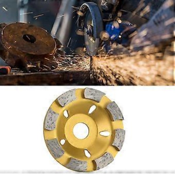 80mm Diamantsegment Slipskiva Kopp Skärskiva för Betong Marmor Granit