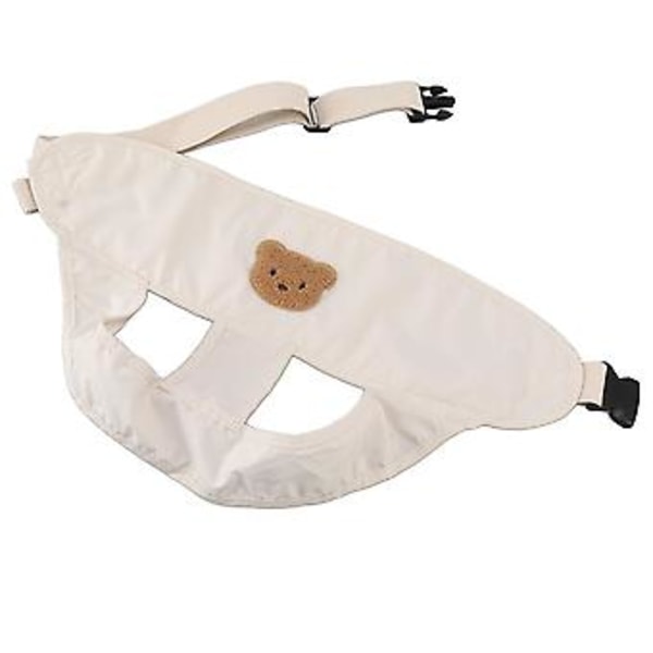 Babystol Sele Bærbar Myk Lengde Justerbar Pustende Baby Mating Sikkerhetssete Stropp 54cm Khaki