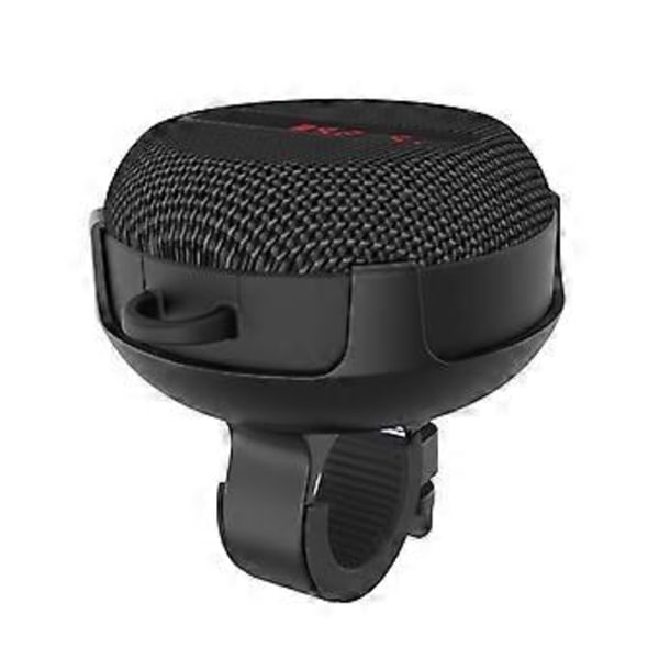 Bärbar Bluetooth-kompatibel LED-display Cykelhögtalare 800mAh Batteri T-Flash Kort Dammtät Fallsäker SoundBar