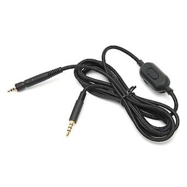 Hörlurskabel med volymkontroll och mikrofon-mute för SteelSeries PC373D GSP350 GSP500 GSP600