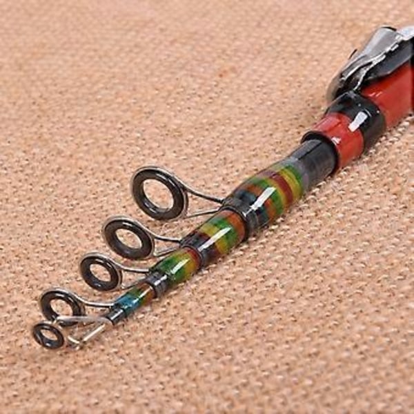 1.2M 3.94FT Teleskopisk Fiskestang Reisestang Spinnstang Agn Stang Flåtestang Karbonfiber