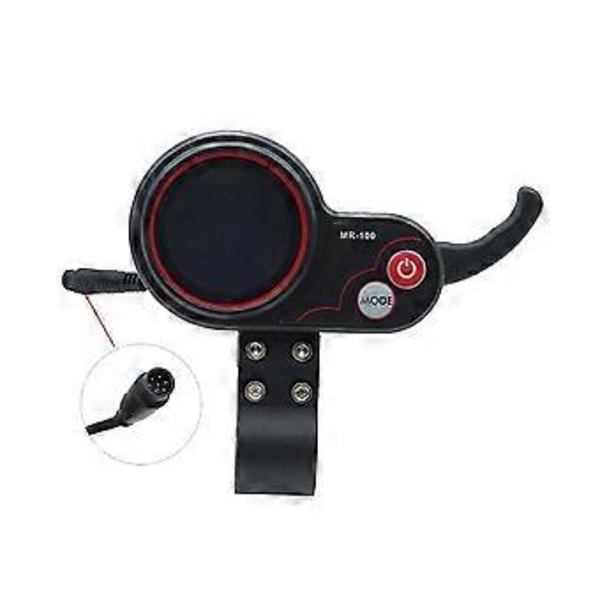 Mr-100 LCD Display Mätare Instrumentpanel 6pin För Elektrisk Scooter Tillbehör