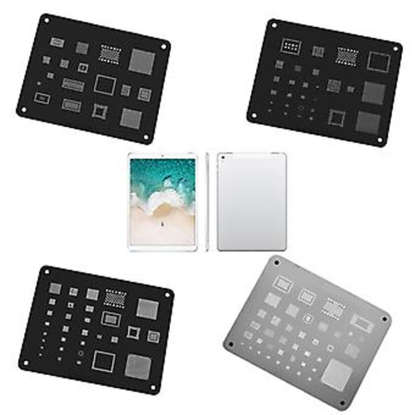 Stål Reballing Stencil Kit til Elektronik Smartphone Computer Reparation