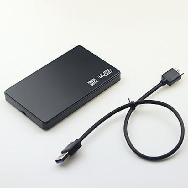Usb 3.0 Hdd Kabinet 5gbps 2.5inch Hdd Case Sata Ekstern Lukning Hdd Disk Case Boks Til Pc Drev Ca