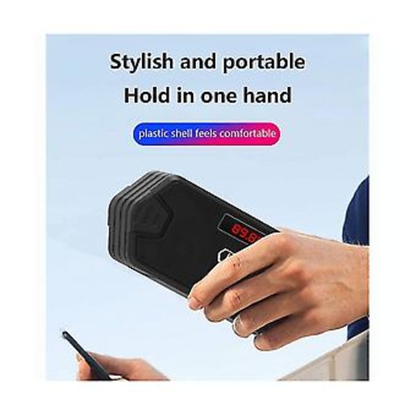 Bærbar Tand Mini Subwoofer Tf Usb Ser Fm Modtager/radio Med Fm Rød
