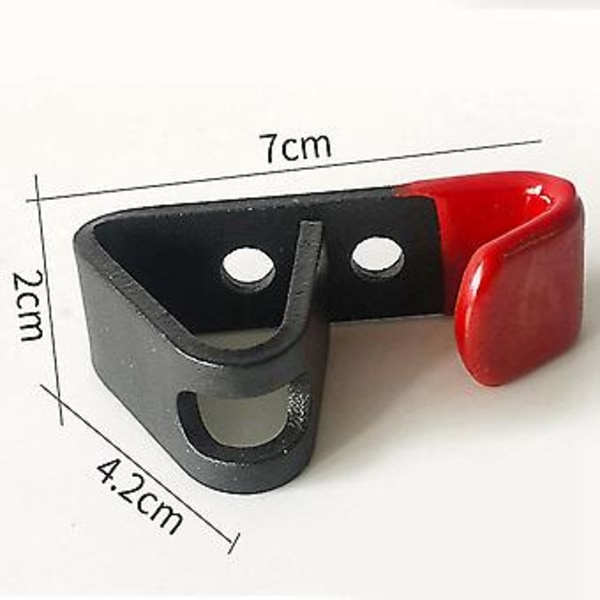 6 stk. Dæk Fælg Nav Hængende Metal Krog Metal Holder Butik Display Stand Rack Vægmonteret Racing