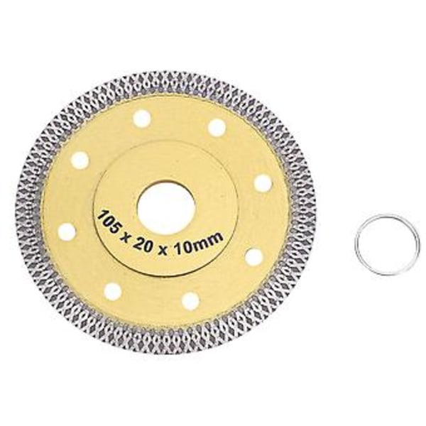 Timanttinen pyörösahanterä, kuumapuristettu leikkuulaikka keraamisille laatoille (105 mm)